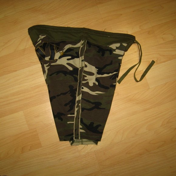 🩳 Jerry Leigh Camouflage Women's Sweat Shorts Lrg - Picture 5 of 7